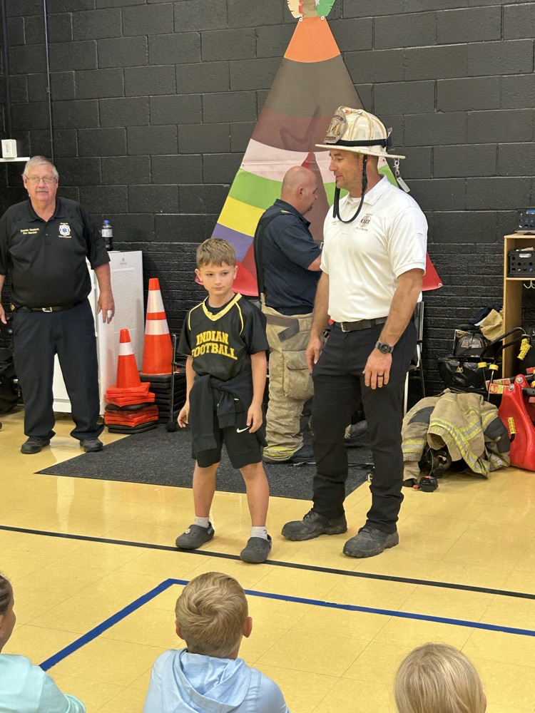 Demonstration of Stop, Drop, and Roll