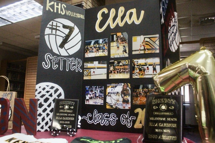 Ella Gardner signing to play volleyball at Lyon College. We are so proud of you!