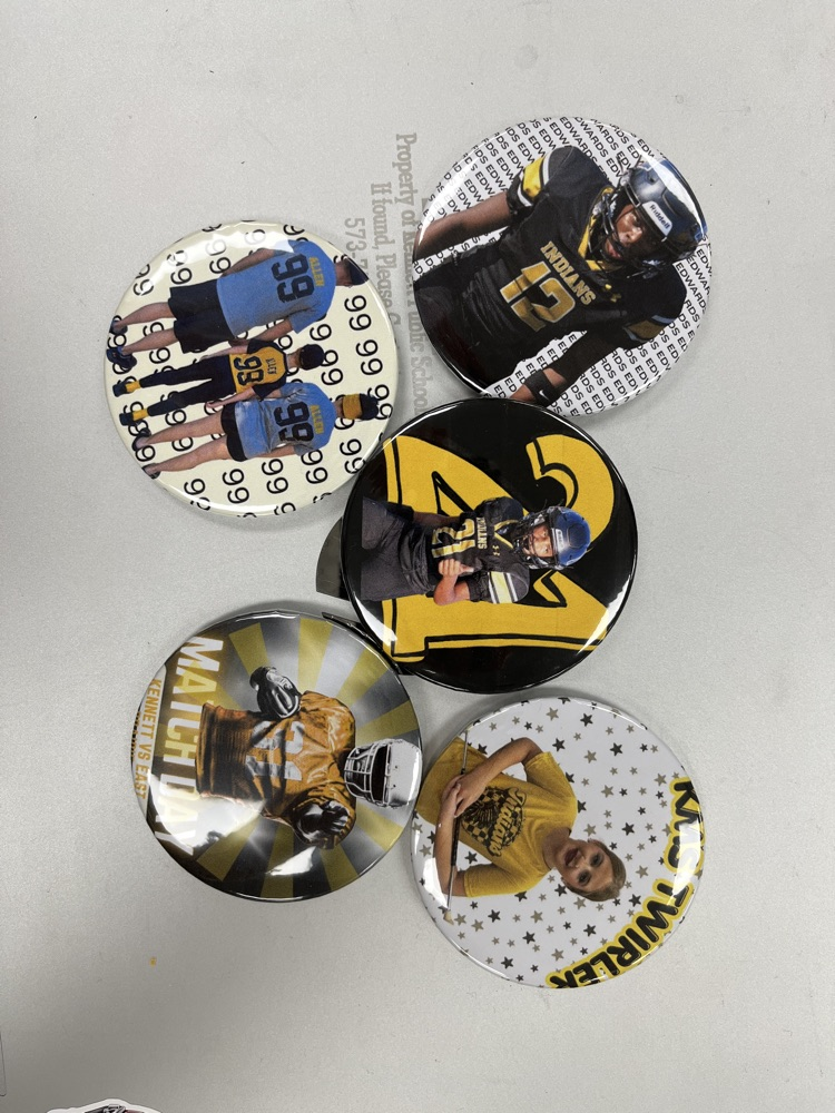 Personalized buttons! Send us your picture and let us work our magic!