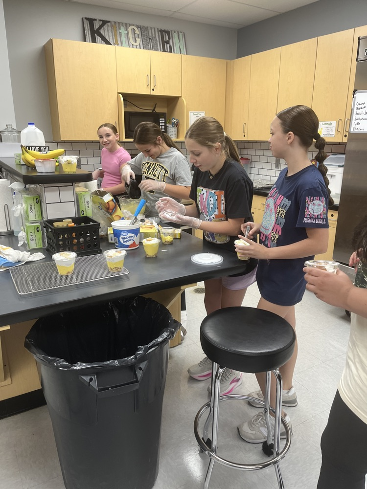 This group is perfecting our banana pudding