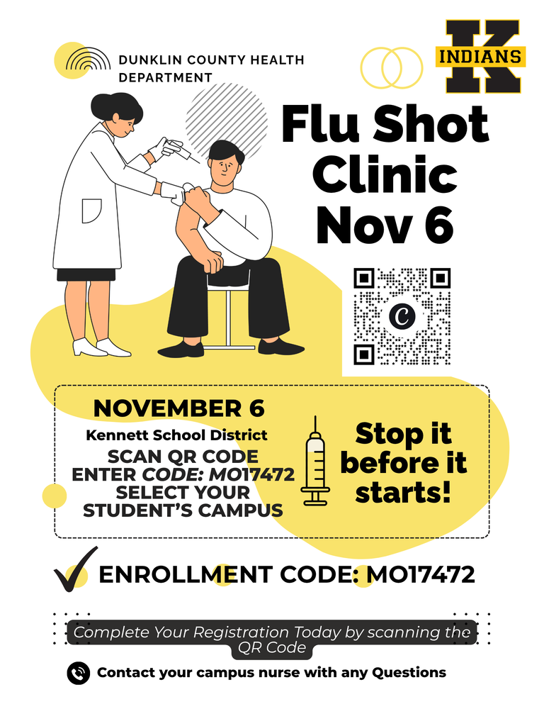 Flu Vaccines Nov 6 @KSD