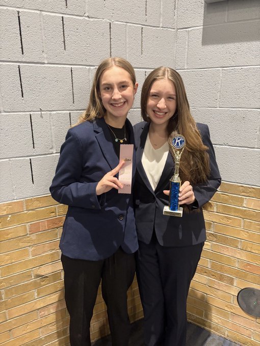 Brooke Carlson & Maddy Foerster  - KHS Speech & Debate 