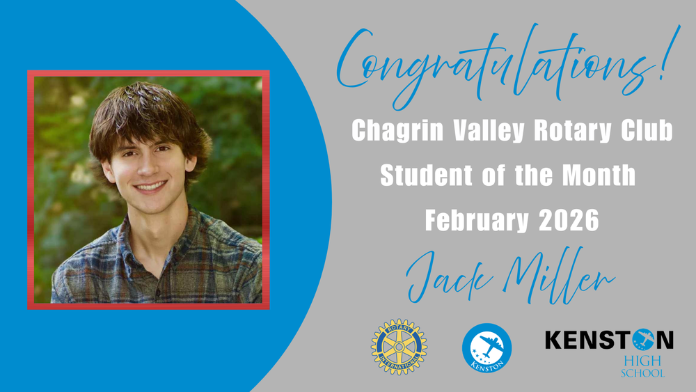 Jack Miller - February 2026 Rotary Senior