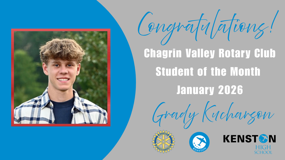 Grady Kucharson - January 2026 Rotary  Senior