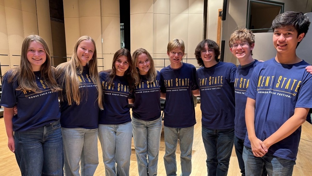 KHS Students Kent State Honor Choir