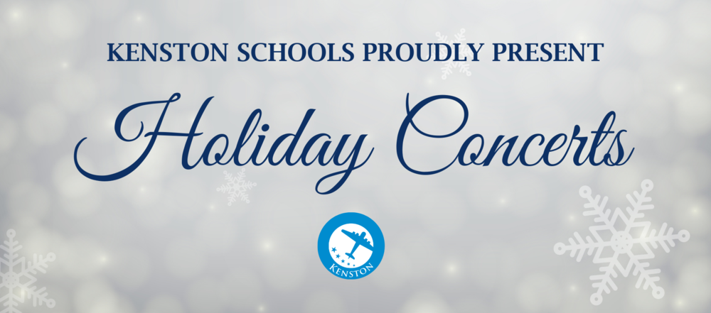 Kenston Schools Proudly Present Holiday Concerts