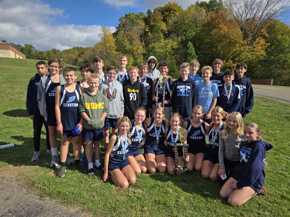 Kenston Middle School Cross Country Teams Clinch WRC Championship