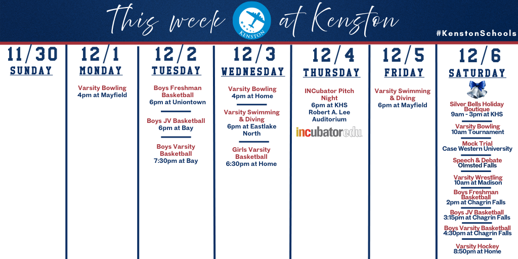 Kenston At-A-Glance 11.30.25