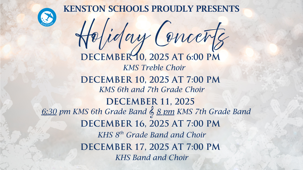 Kenston Schools Holiday Concerts