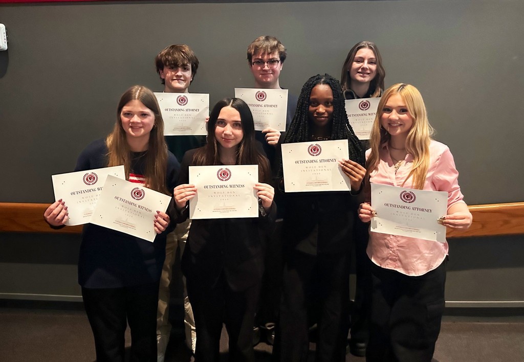 Mock Trial Team at Cuyahoga Heights Invitational