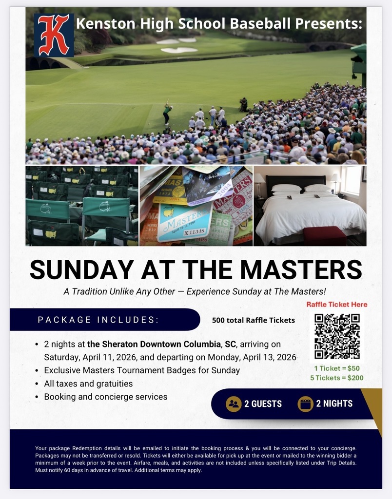 KBA Your Chance to win Sunday at the Masters