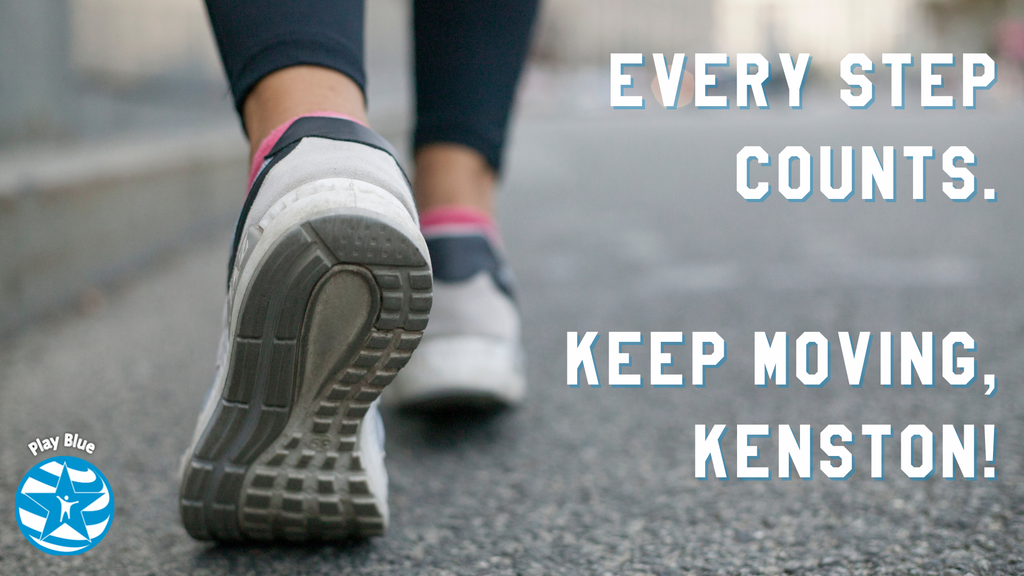 Every step 👟counts. Keep moving, Kenston!💙✈️ #KenstonPlayBlue #KenstonSchools #KenstonPositivelyInspiring