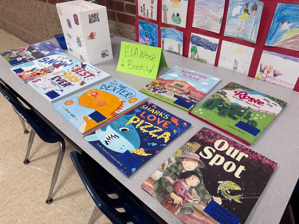 Lindsay Ward visits TES during Elementary Right to Read Week