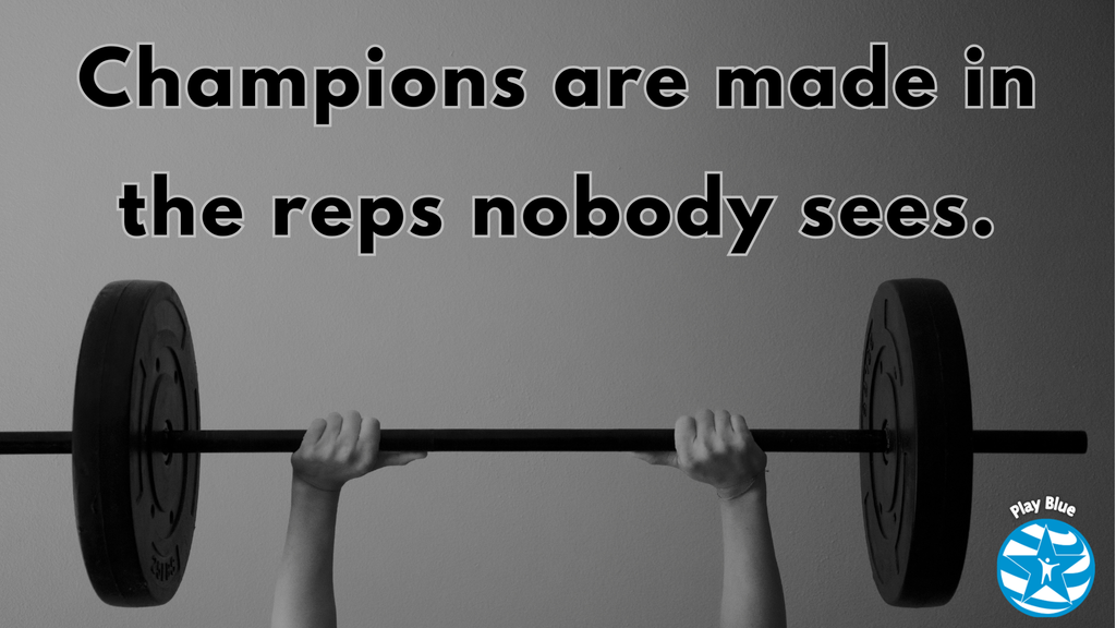 Champions are in the reps nobody sees. 💙 #KenstonPlayBlue #KenstonSchools #KenstonPositivelyInspiring