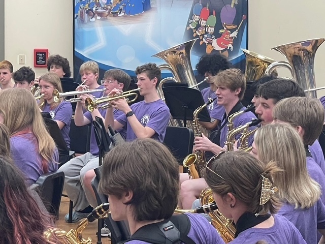 KHS band choir trip to Disney Waterside Stage