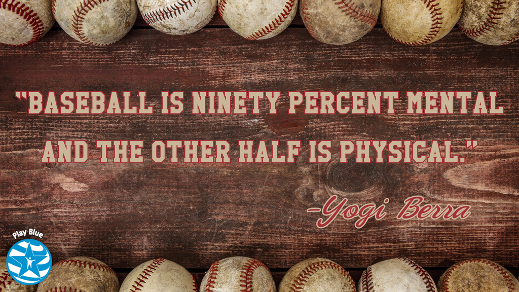 "Baseball is ninety percent mental and the other half is physical." ⚾  -Yogi Berra   #KenstonPlayBlue #KenstonSchools #KenstonPositivelyInspiring