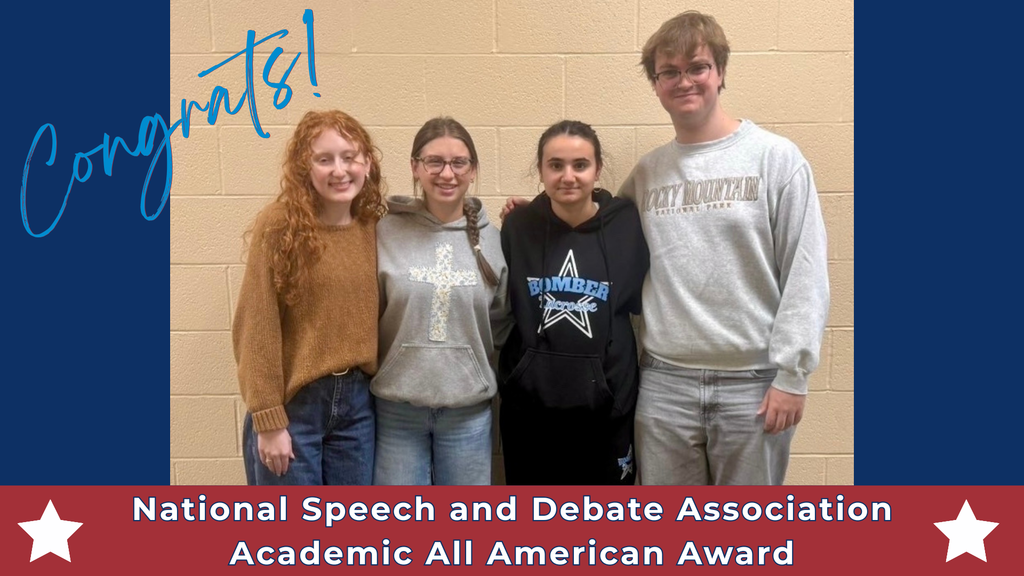 National Speech and Debate Association Academic All American Award