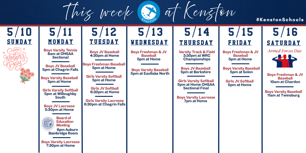 At-A-Glance for the Week of May 10, 2026