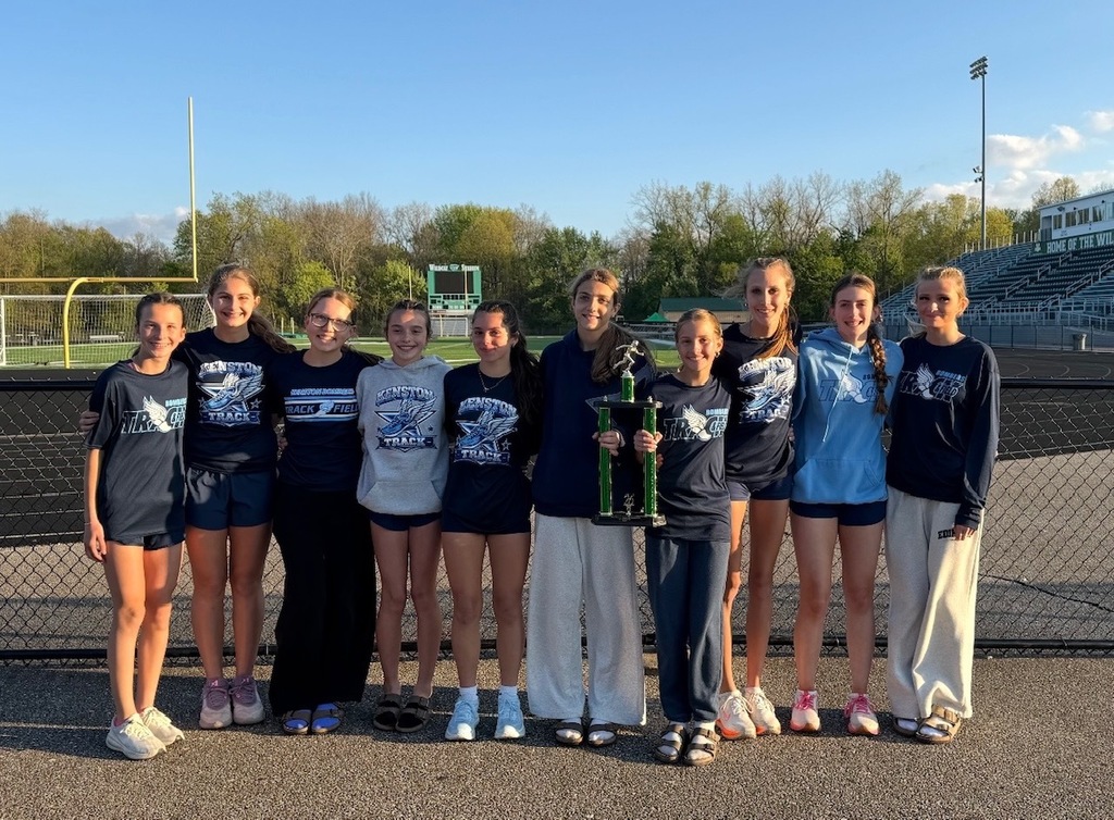 WRC invitational winners 7th/8th Grade Girls Track