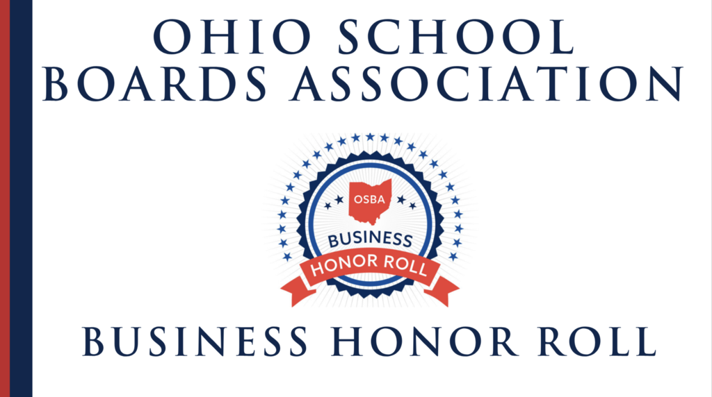 Ohio School Boards Association Business Honor Roll
