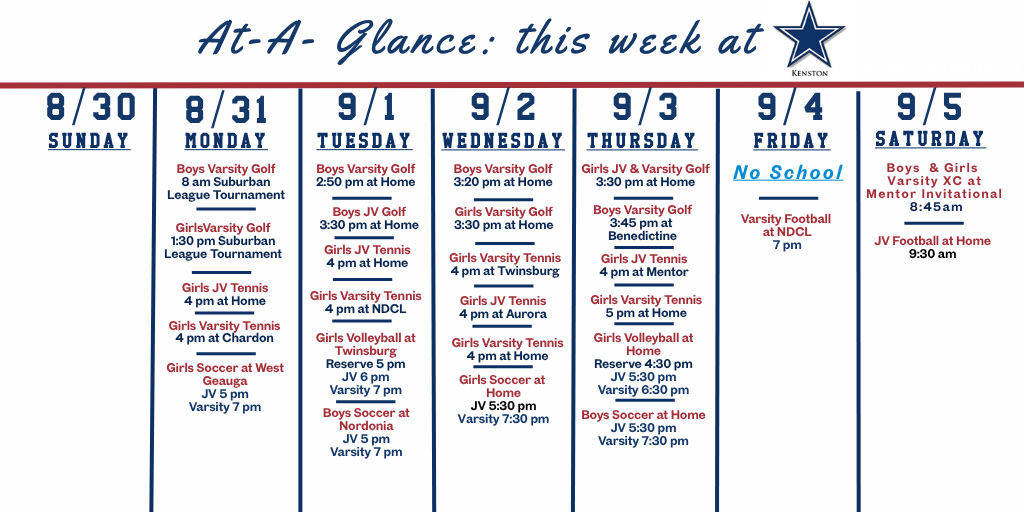 At-A-Glance: 8.30.26