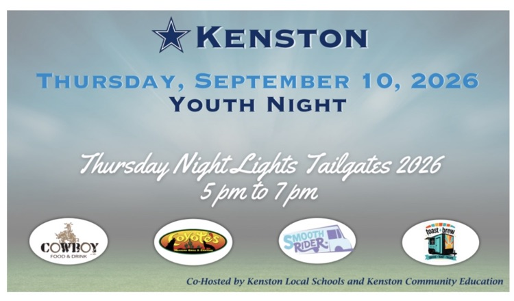 Kenston Thursday Night Lights Tailgate