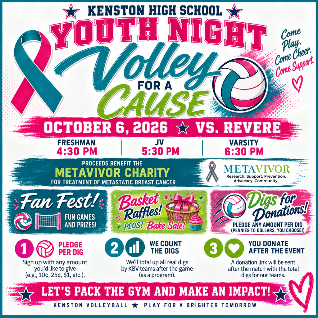 Volleyball Volley For A Cause & Youth Night