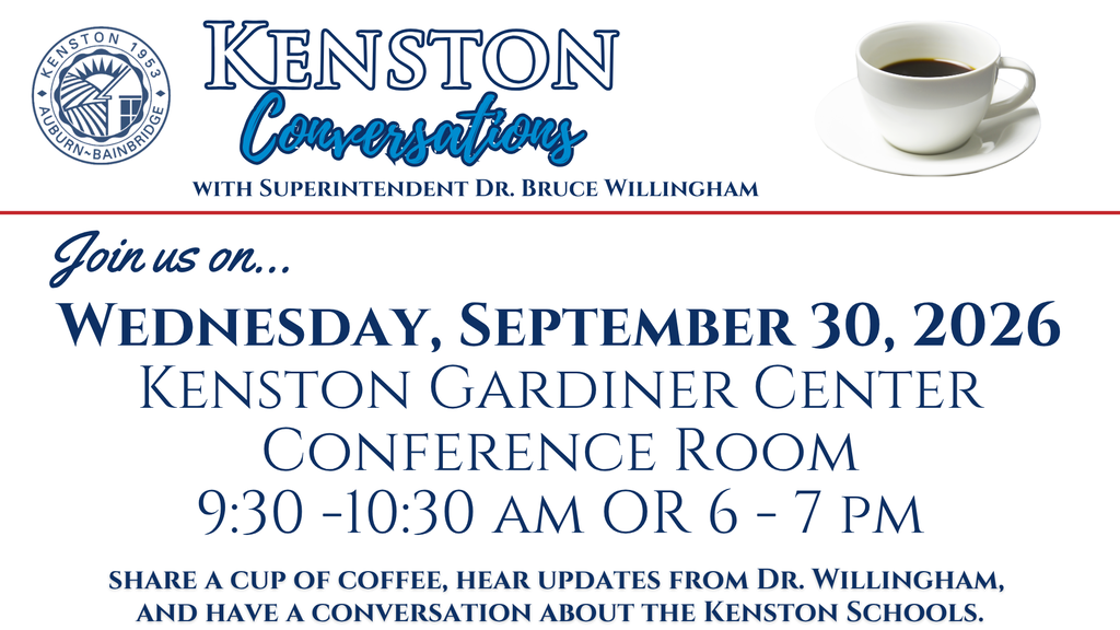 Kenston Conversations 9.30.26