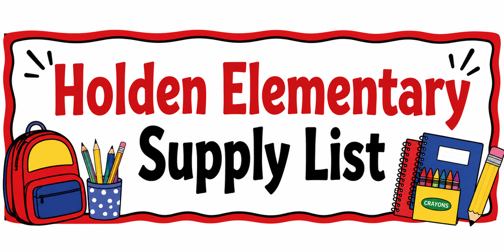 Holden Supply List