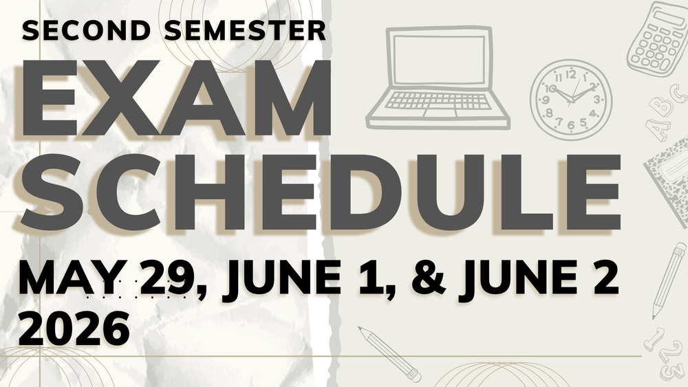 Exam & Bus Schedules for May/June 2026