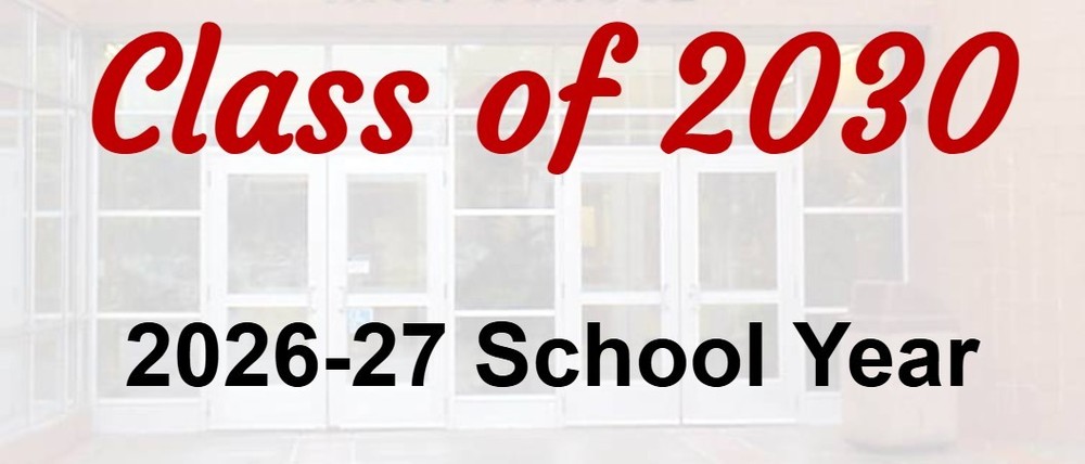 Class of 2030 26-27 school year 