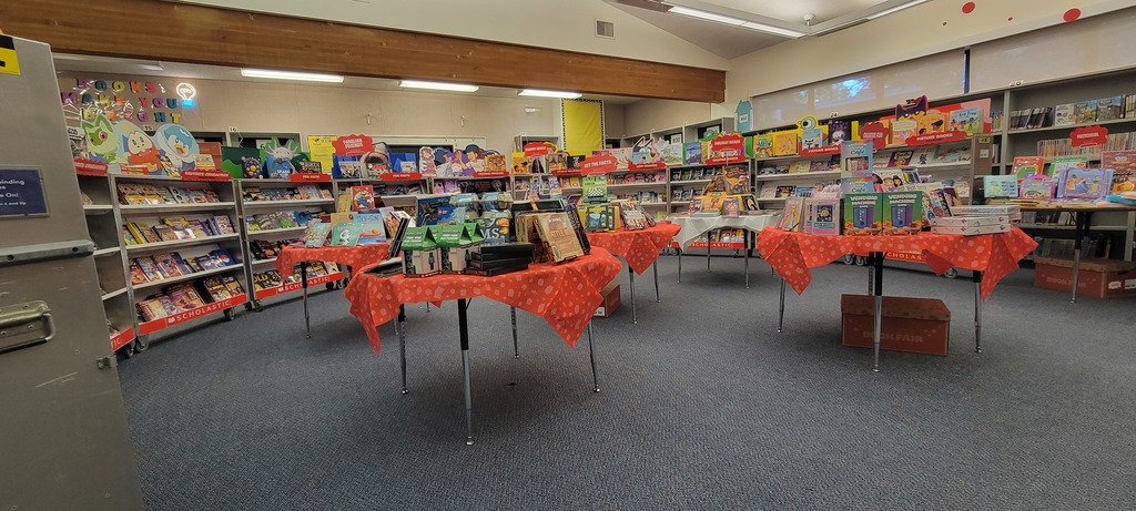 book fair books on display