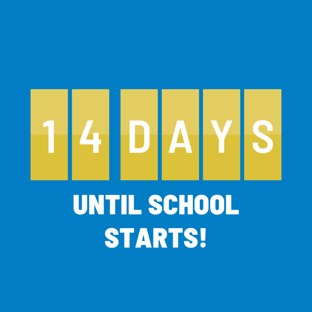 14 day school countdown
