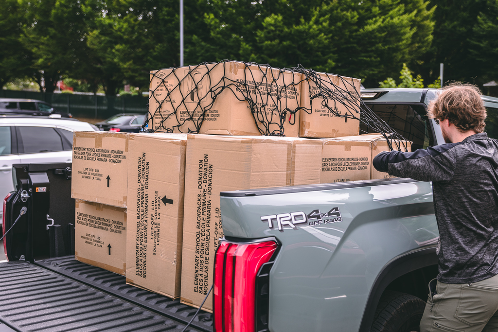 Costco Backpack Donations