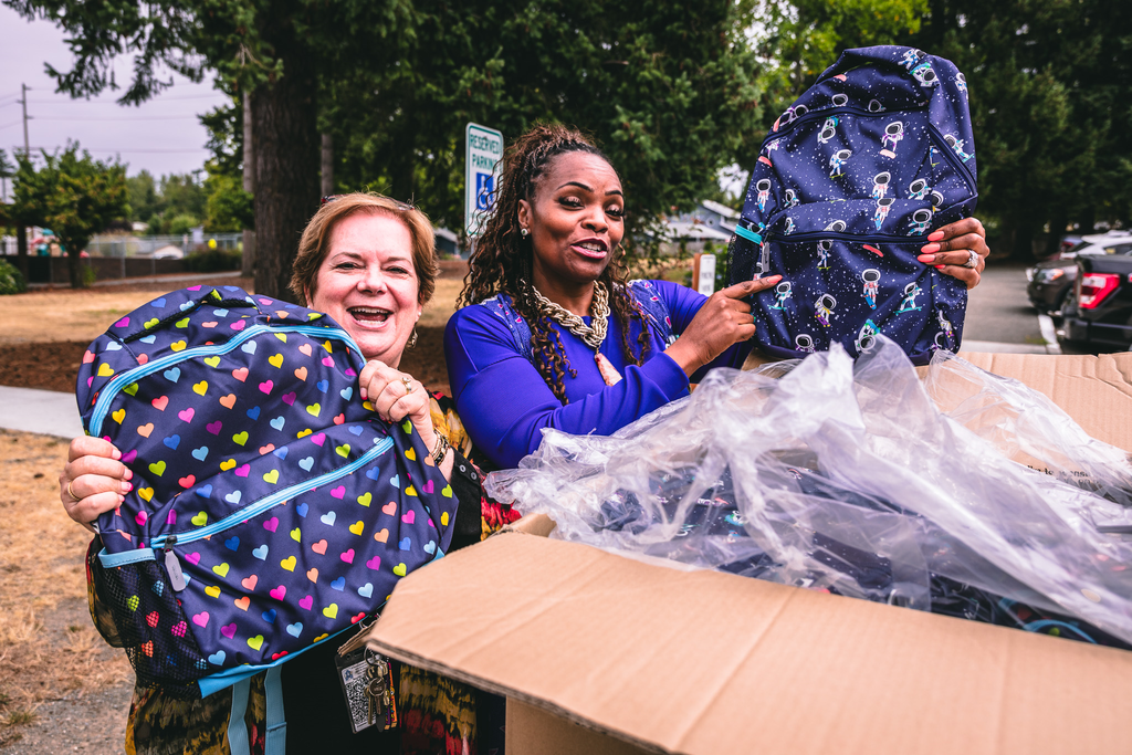 Costco Backpack Donations