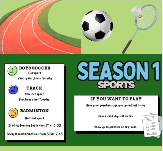 Season 1 sports