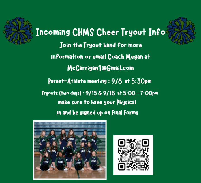 CHMS Cheer Tryouts