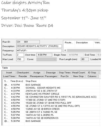 Bus Route