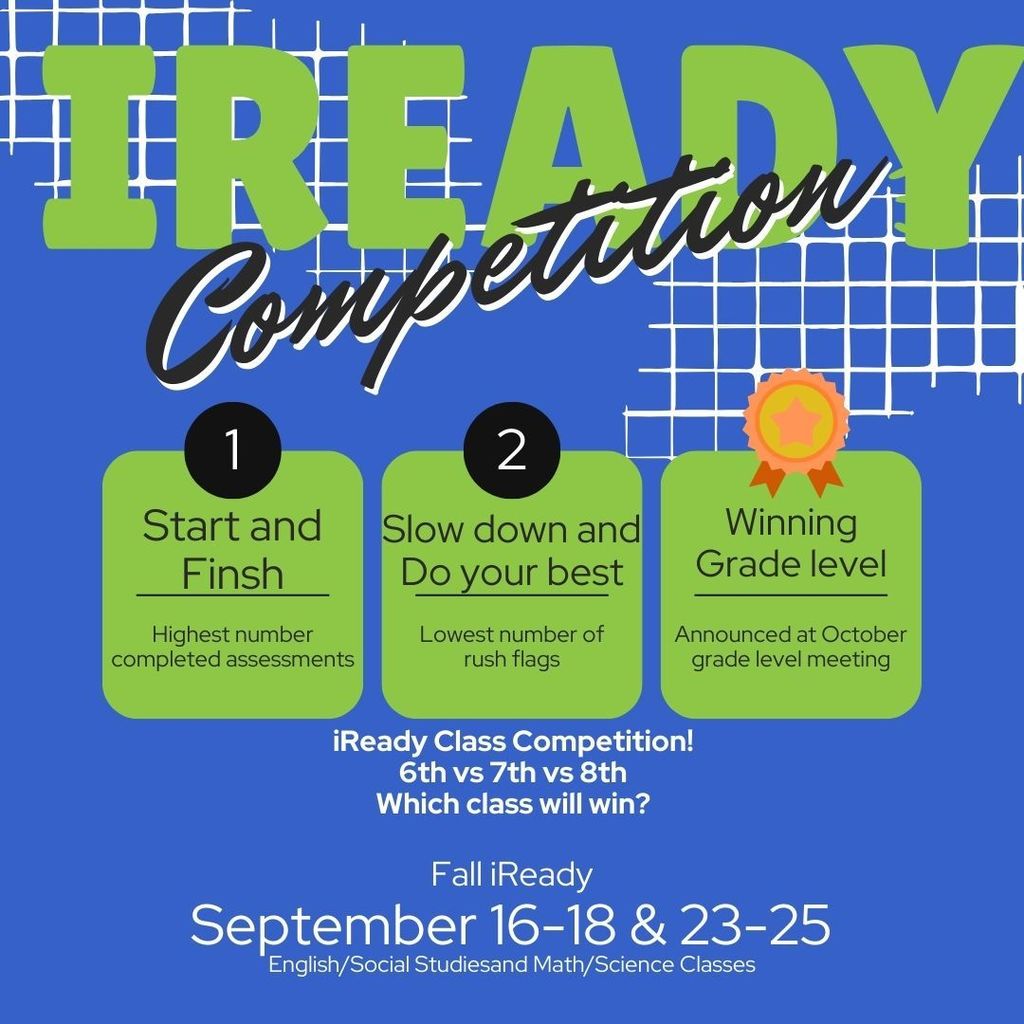 iReady grade level competition