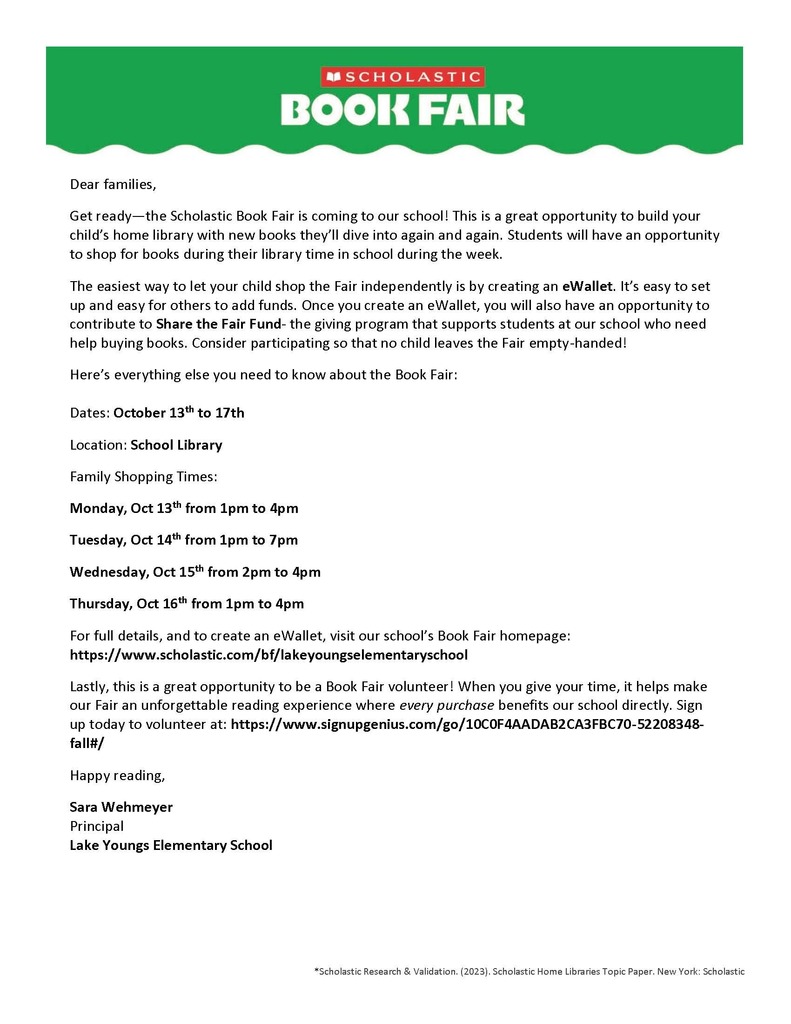 Fall Bookfair