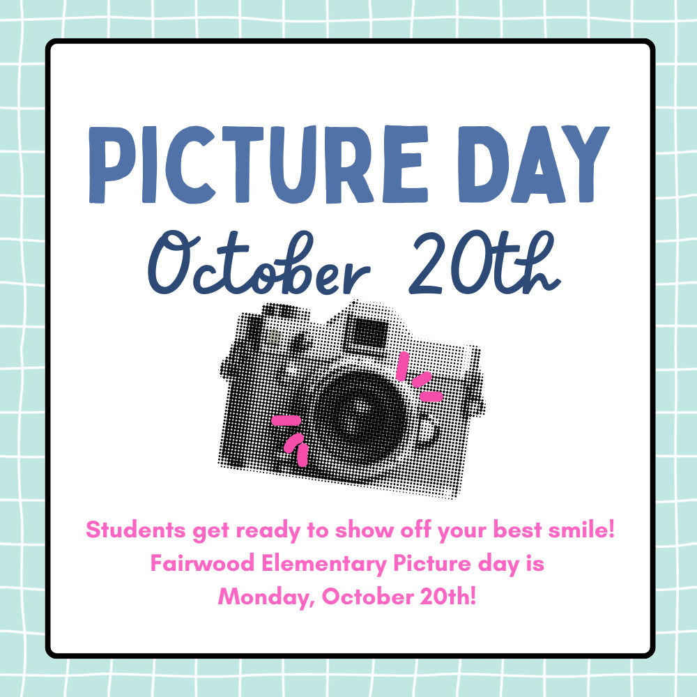 picture day is monday october 20th