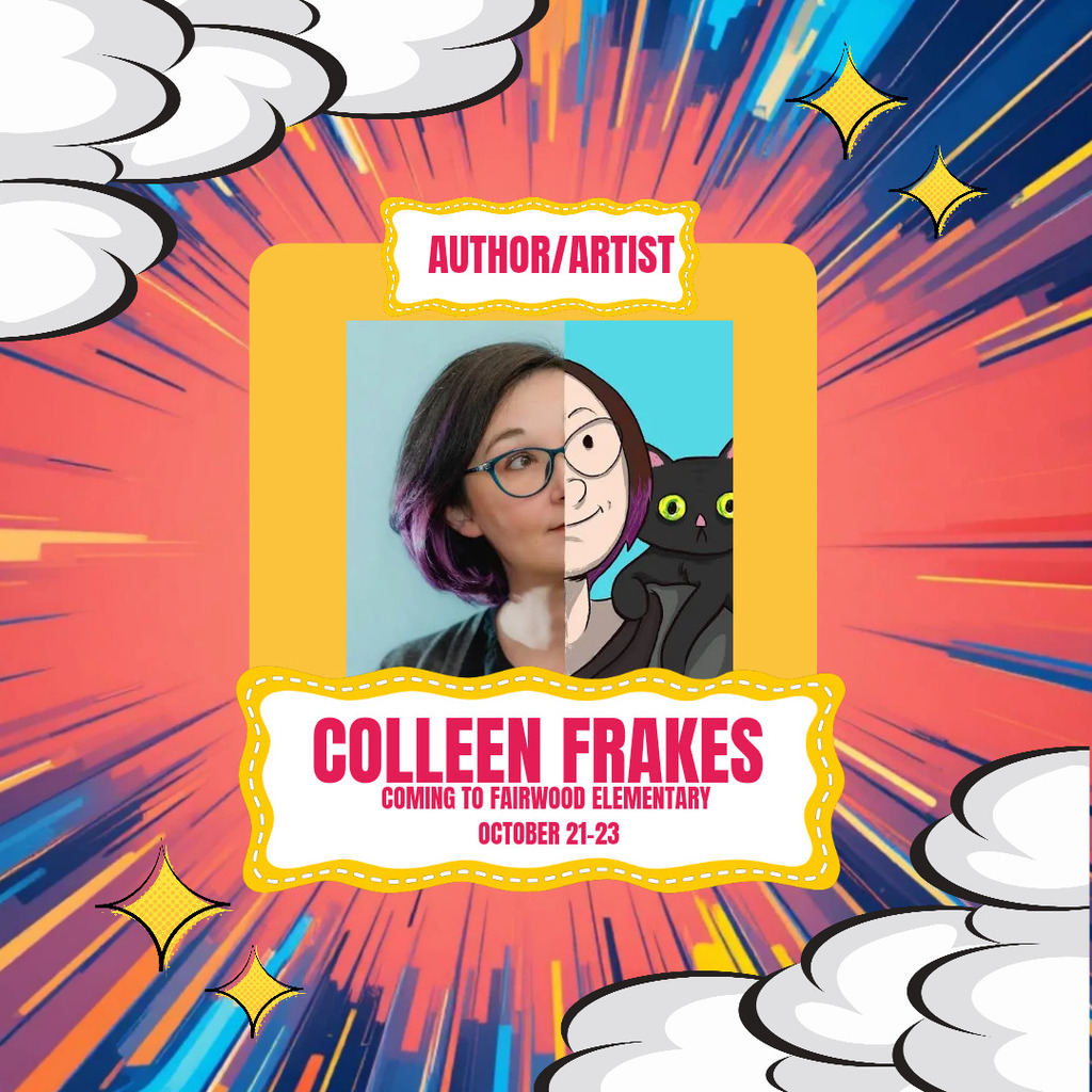 author/artist coleen frakes coming to fairwood