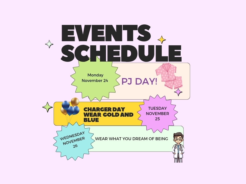 spirit days next week