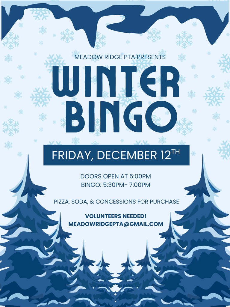 PTA winter bingo night