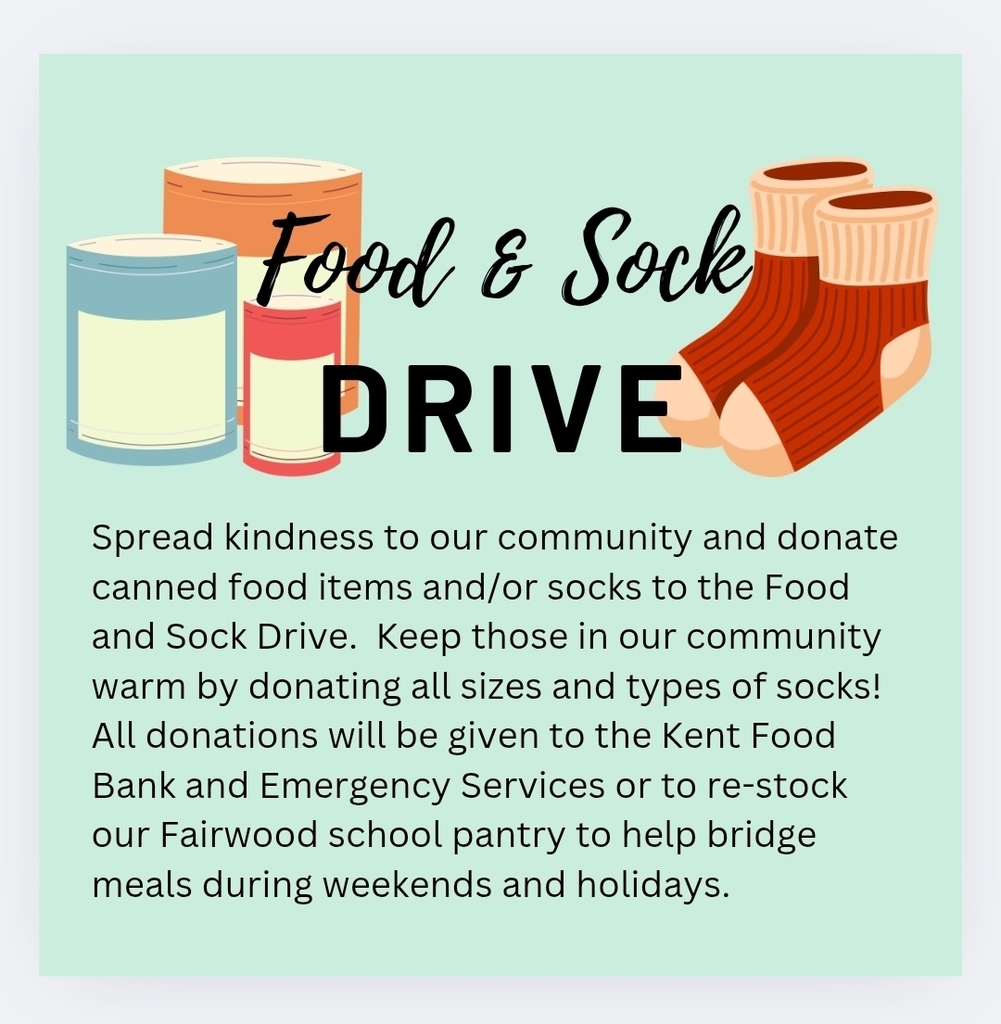 food and sock drive information