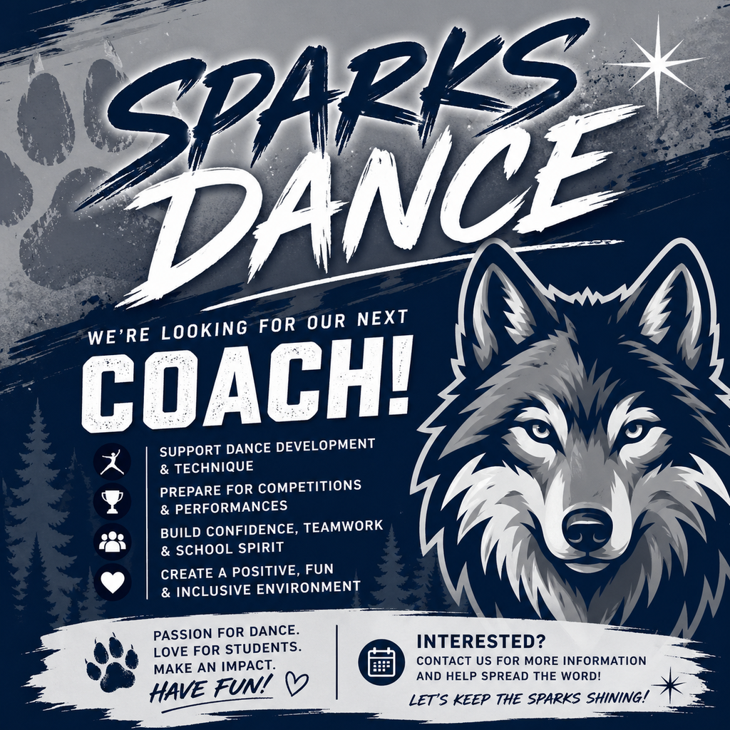 CHMS is looking for our next Sparks Dance team coach