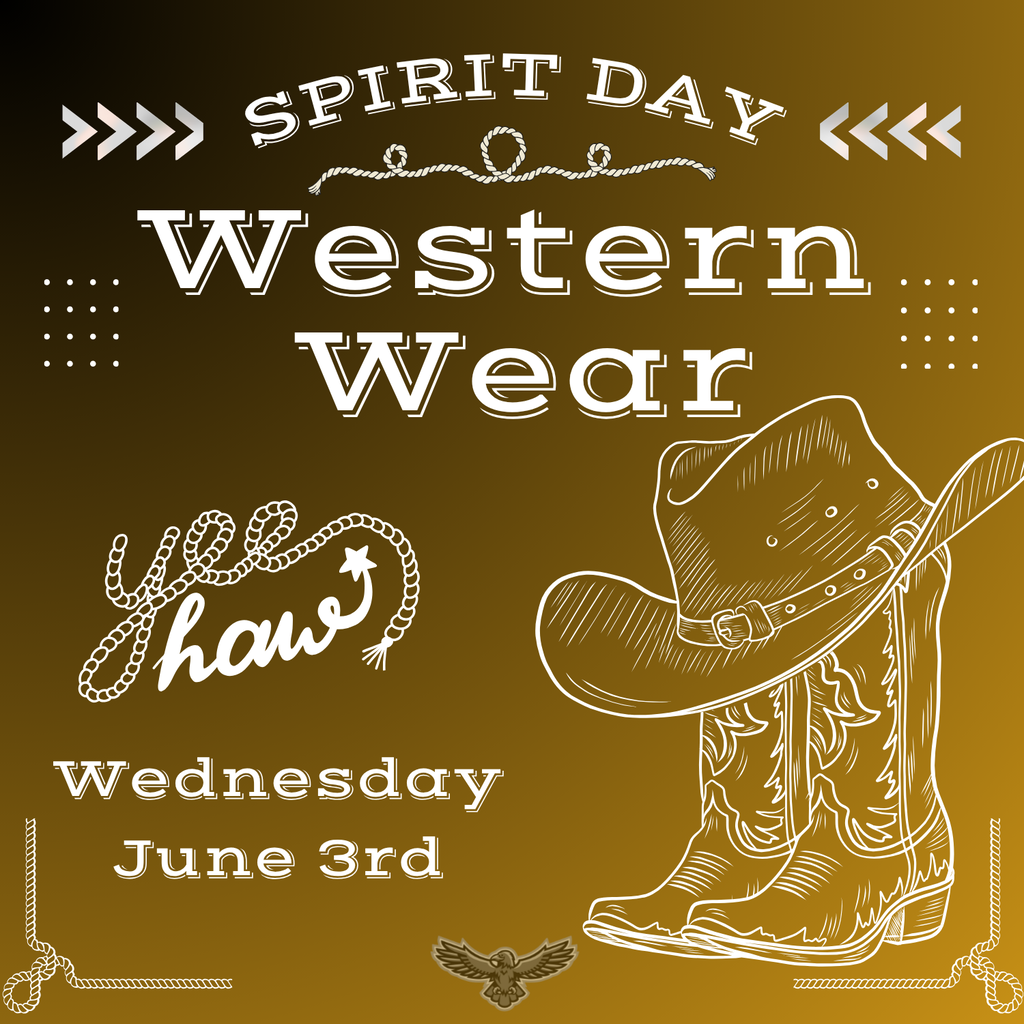 Spirit Day - Western Wear, June 3rd