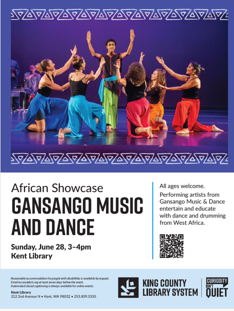 King County Library- African Dance Showcase