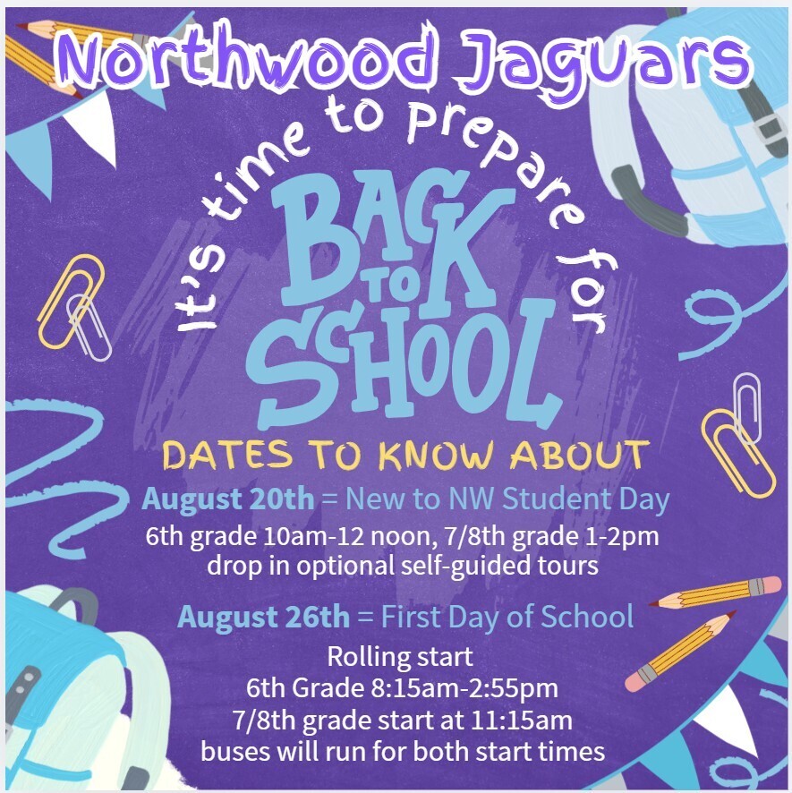 Back to School self-guided tours are on Aug 20. Stop by and meet student leaders while you check out NW's campus.