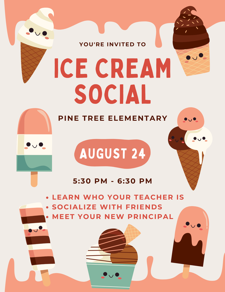 Ice Cream Social Flyer